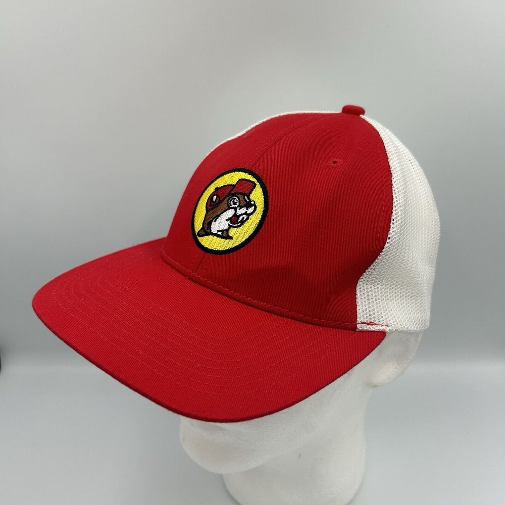 Buc-ee's Logo Trucker Hat Embroidered Beaver Mesh Snapback